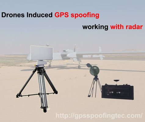 5000m UAV GPS GLONASS Voor de gek houdensysteem met Systeem van de Radar het Antihommel